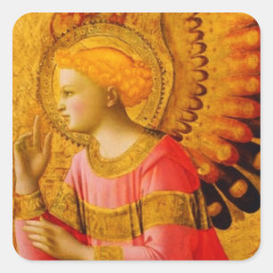 Medieval Angel Stickers voor het afdichten van env