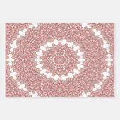 Medieval Arabesque Style Symmetrische Patroonval Inpakpapier Vel (Voorkant 2)