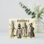 Medieval Armors Briefkaart (Staand voorkant)