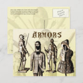 Medieval Armors Briefkaart (Voorkant / Achterkant)