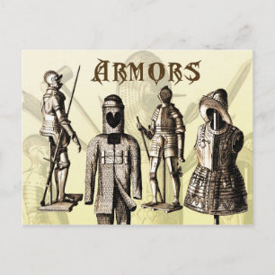 Medieval Armors Briefkaart