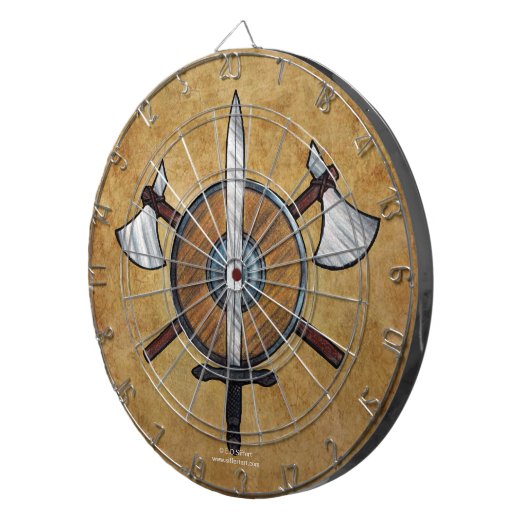 Medieval Arms Dartbord (Voorkant Rechts)