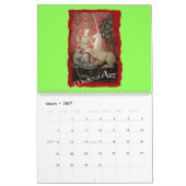 Medieval Art - Lady en Unicorn (door ACCI) Kalender (Mar 2027)