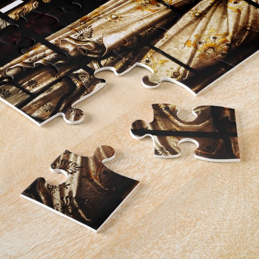 Medieval art legpuzzel (Zijkant)