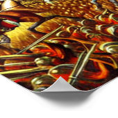 Medieval Battlefield AI Digital Art Poster #02 (Hoek)