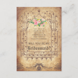 Medieval ben je mijn Bridesmaid? Kaart