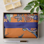 MEDIEVAL BESTIAIR, FLYBATS BOEST DIER Sinaasappel Tissuepapier (Geschenk)