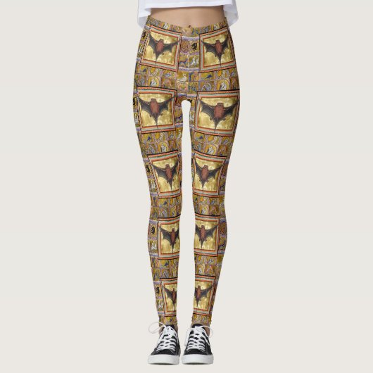 MEDIEVAL BESTIAIR, FLYBBT, BOSBOUWDIEREN LEGGINGS (Voorkant)