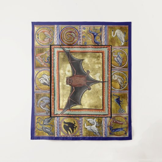 MEDIEVAL BESTIAIR, FLYBBT, BOSBOUWDIEREN WANDKLEED (Voorkant)