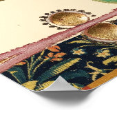 MEDIEVAL BESTIAIR MAKEN VAN MUZIEK Violinistisch l Poster (Hoek)