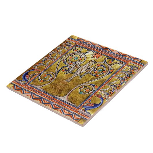 MEDIEVAL BESTIAIR,PHOENIX OP DE BEHANDELING VAN LE TEGELTJE (Zijkant)