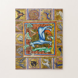 MEDIEVAL BESTIAIR,UNICORN,FANTASTISCHE DIEREN LEGPUZZEL