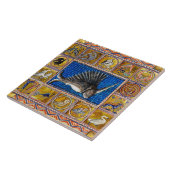 MEDIEVAL BESTIAIR, UNICORN FISH, FANTASTISCHE DIER TEGELTJE (Zijkant)