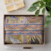 MEDIEVAL BESTIAIR, UNICORN FISH, FANTASTISCHE DIER TISSUEPAPIER (Geschenk)