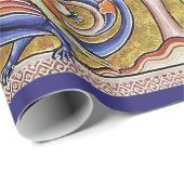 MEDIEVAL BESTIAIR, VOGELS OP DE LEVENSDUUR,DRAGONS CADEAUPAPIER (Rol Hoek)