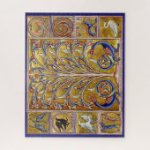 MEDIEVAL BESTIAIR, VOGELS OP DE LEVENSDUUR,DRAGONS LEGPUZZEL (Verticaal)