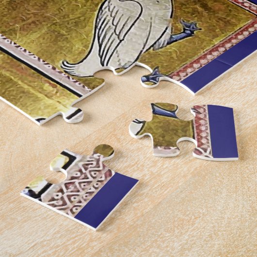 MEDIEVAL BESTIAIR, VOGELS OP DE LEVENSDUUR,DRAGONS LEGPUZZEL (Zijkant)