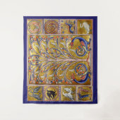 MEDIEVAL BESTIAIR, VOGELS OP DE LEVENSDUUR,DRAGONS WANDKLEED (Voorkant)