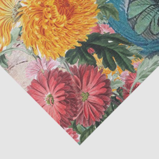 MEDIEVAL BESTIARY, FAIRY MELLUSINA MAKING MUSIC TISSUEPAPIER (Detail)