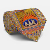 MEDIEVAL BESTIARY, PHOENIX IN RED FLAMES, LIFE TRE STROPDAS (Opgerold)