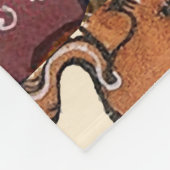 MEDIEVAL BESTIARY WAR, KNIGHTS, GIANT SNAILS Green Fleece Deken (Hoek)