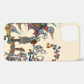 MEDIEVAL BESTIARY WAR, KNIGHTS, GIANT SNAILS Ivory Case-Mate iPhone Case (Achterkant (horizontaal))