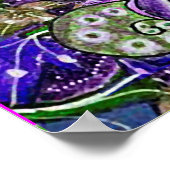 MEDIEVAL BESTIARY WAR, KNIGHTS, GIANT SNAILS Pink Poster (Hoek)