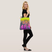 MEDIEVAL BESTIARY WAR, KNIGHTS, GIANT SNAILS Pink Tote Bag (Op model)