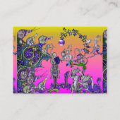 MEDIEVAL BESTIARY WAR, KNIGHTS, GIANT SNAILS Yello Visitekaartje (Achterkant)