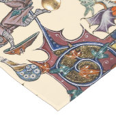 MEDIEVAL BESTIARY WAR Snail vs Knight ,Dragon.Lion Lange Tafelloper (Hoek)