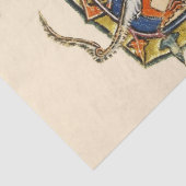 MEDIEVAL BESTIARY WAR Snail vs Knight ,Dragon.Lion Tissuepapier (Detail)