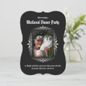 Medieval-binnenpartij Kaart (Staand voorkant)