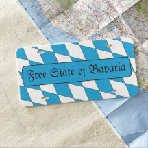 Medieval Blue White Bavaria Lozenges Pattern