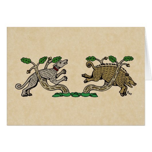 Medieval Boar Hunt (Voorkant Horizontaal)