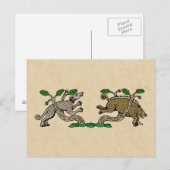 Medieval Boar Hunt Briefkaart (Voorkant / Achterkant)
