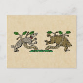 Medieval Boar Hunt Briefkaart (Voorkant)