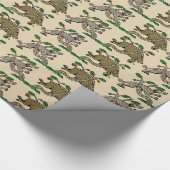 Medieval Boar Hunt Cadeaupapier (Hoek)