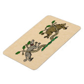 Medieval Boar Hunt Magneet (Linkerzijde)