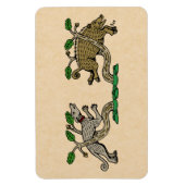 Medieval Boar Hunt Magneet (Verticaal)