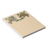 Medieval Boar Hunt Notitieblok (Schuin)