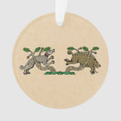 Medieval Boar Hunt Ornament (voorkant)