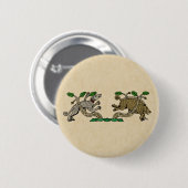 Medieval Boar Hunt Ronde Button 5,7 Cm (Voorkant /achterkant)
