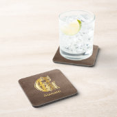 Medieval bodemkundig decoratief kapitaal G Bier Onderzetter (Rechterzijde)