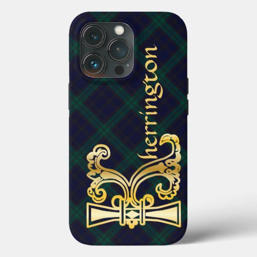 Medieval bodemkundig decoratief kapitaal K Case-Mate iPhone Case (Achterkant)