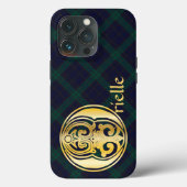 Medieval bodemkundig decoratief kapitaal O Case-Mate iPhone Case (Achterkant)