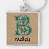 Medieval bodemkundig decoratief vermogen B Sleutelhanger (Voorkant)