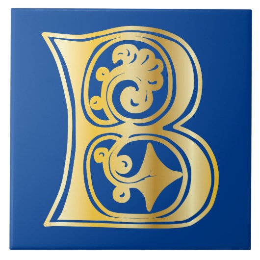 Medieval bodemkundig decoratief vermogen B Tegeltje (Voorkant)