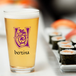 Medieval bodemkundig decoratief vermogen U Glas