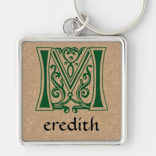 Medieval bodemverbeterend vermogen M Sleutelhanger (Voorkant)