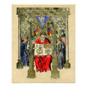 Medieval Boek Alchemy Foto Afdruk (Voorkant)